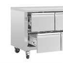 Table réfrigérée GN 1/1 ventilée 8 tiroirs Polar Série U